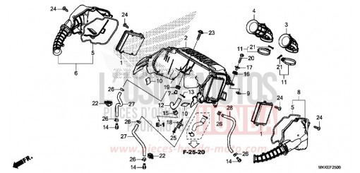 FILTRE A AIR CRF1000DK de 2019